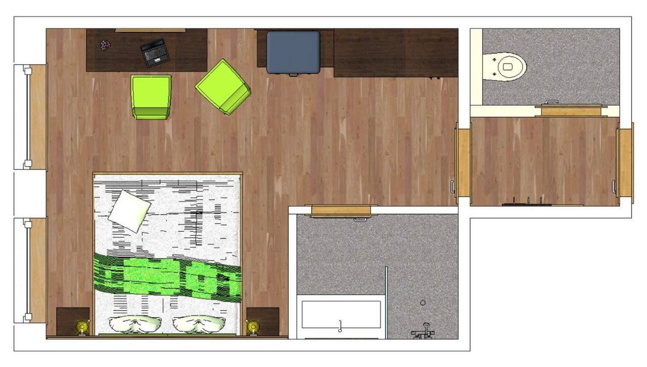 אוברטאורן Apartments & Garni Alpenrose חדר תמונה